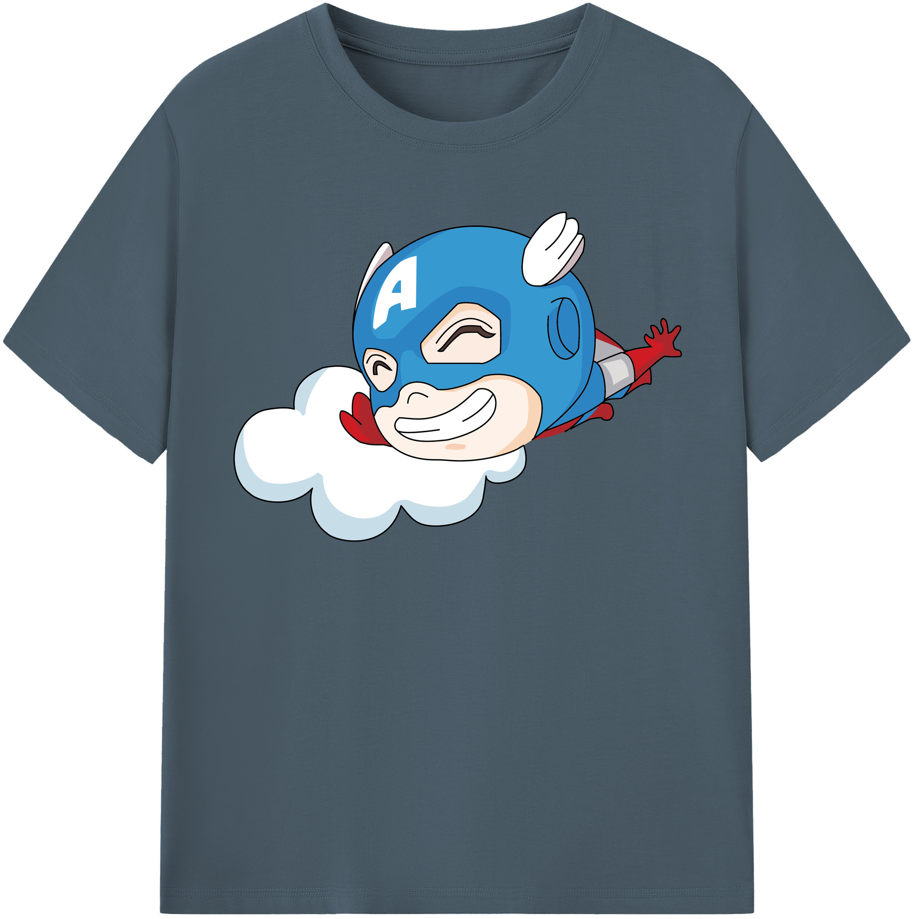 （画像用） アベンジャーズ The Avengers 綿100％半袖Tシャツ（フロントプリント）